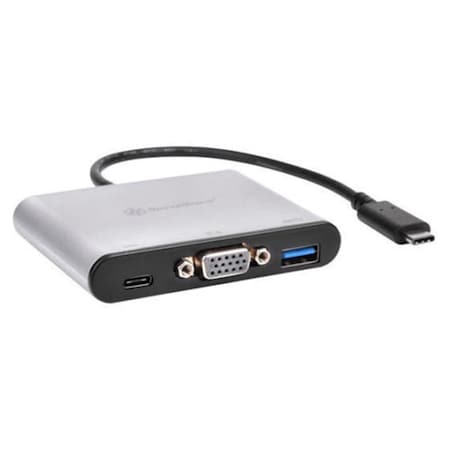 Silverstone USB3.1 Type-C, Charging Port VGA Connector Adapter EP06C